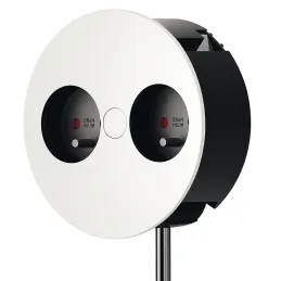 Presa elettrica Twister / Bianca