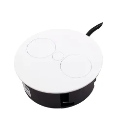 Presa elettrica Twister / Bianca