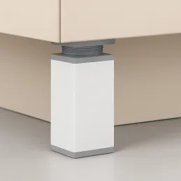 Piedino per mobili LEX / Bianco opaco
