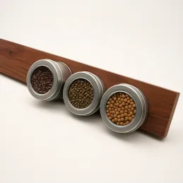Portacoltelli magnetico 400 / Noce americano