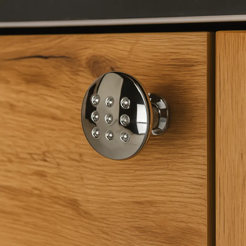 Pomello VISTA Slim / Cromo lucido