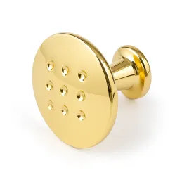 Pomello VISTA Slim / Oro lucido