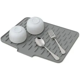 Scolapiatti in silicone ROBUS / Grigio