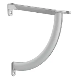 Supporto per ripiano KIRA 132 / Cromo opaco