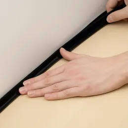 Profilo di tenuta SLIM LINE / Nero lucido