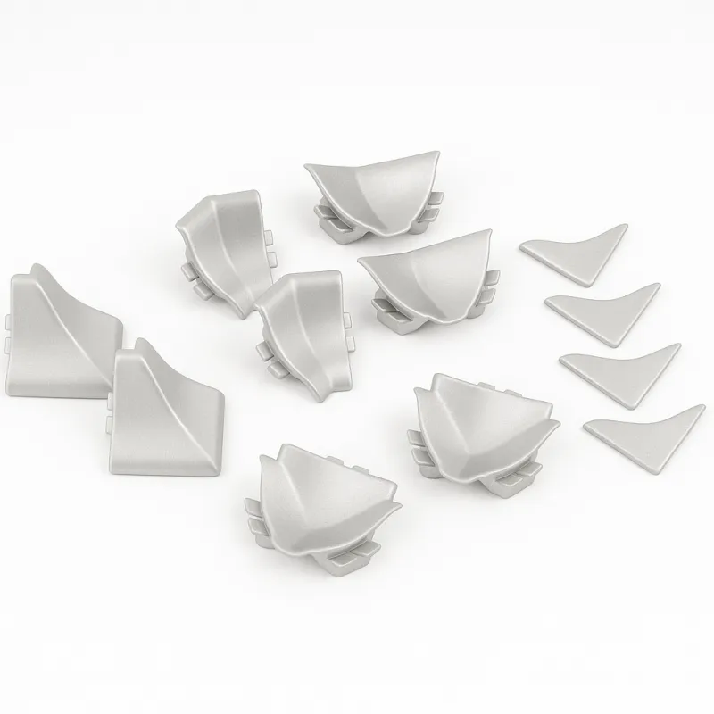 Set di terminali per profilo di tenuta SLIM LINE / Alluminio