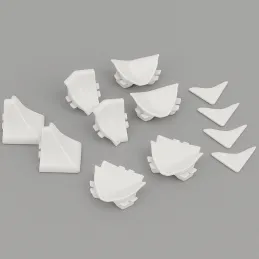 Set di terminali per profilo di tenuta SLIM LINE / Bianco