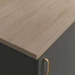 Piano di lavoro PFLEIDERER ABS PERFORM 20 mm Rovere Sonoma grigio / R20039
