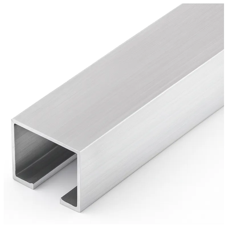 Binario superiore per porte scorrevoli / Alluminio anodizzato