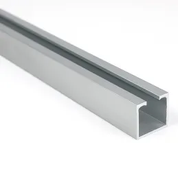 Binario superiore per porte scorrevoli / Alluminio anodizzato