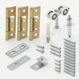 Set di due porte a libro STANFOLD 40 kg senza binario