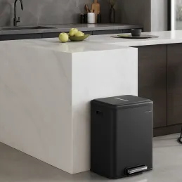Pattumiera STING con pedale 2x15L / Antracite