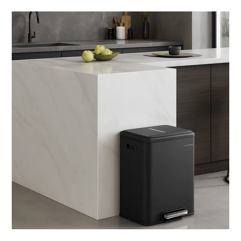 Pattumiera STING con pedale 2x15L / Antracite