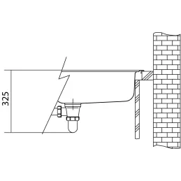 Lavello in gres Franke BSG 611-62