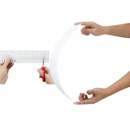 Set di 4 organizer per cassetti / Bianco