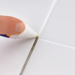 Pennarello ritocco per piastrelle e fughe / Bianco