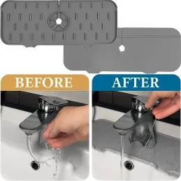 Scolapiatti in silicone sotto il rubinetto FAUCET / Grigio