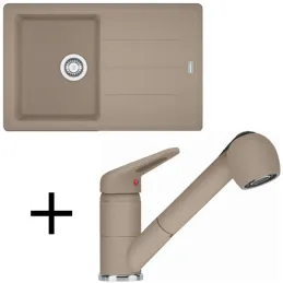 Set G57 Lavello in fragranite Franke BFG 611-78 + Miscelatore FC 9547/ Doccetta / Kashmir