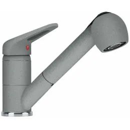 Set G57 Lavello in gres Franke BFG 611-78 + Rubinetto FC 9547/ Doccetta / Grigio pietra