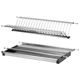  scolapiatti da pensile / acciaio inox
