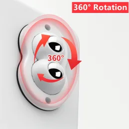 Set di 4 pattini autoadesivi con cuscinetto per mobili ROLLER DUO / Bianco