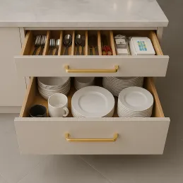 Maniglia SAMBA / Oro lucido