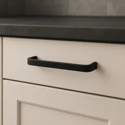 Maniglia SAMBA / Nero opaco