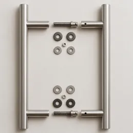 Maniglia per porta bifacciale HOME / Acciaio inox