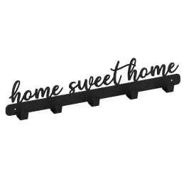 Appendino da parete SWEET HOME / Nero opaco