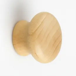 Pomolo in legno NADIN / Faggio verniciato