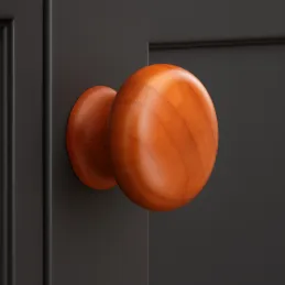 Pomello in legno NADIN / Calvados verniciato