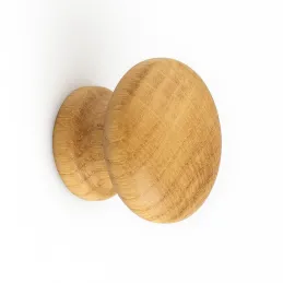 Pomello in legno NADIN / Rovere verniciato
