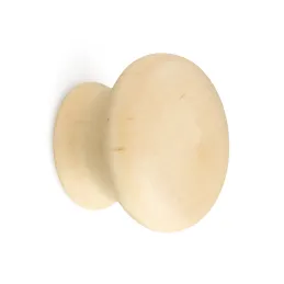 Pomello in legno NADIN / Acero verniciato
