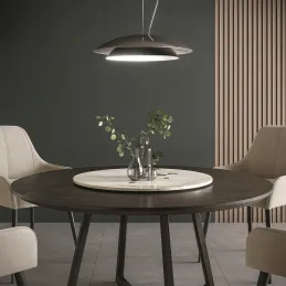 Sistema girevole per sedia o TV 150 x 150 mm / Nero