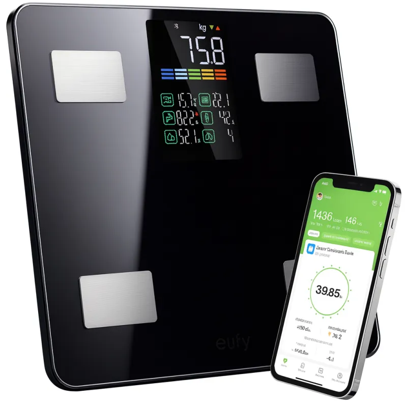 Bilancia intelligente con app FEEL FIT / Nera