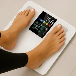 Bilancia intelligente con app FEEL FIT / Bianca
