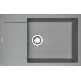 Set G277 Lavello in gres Franke MRG 611-78 BB + Miscelatore FC 6018 LINA / Grigio pietra