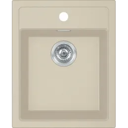 Set T113 Lavello in tectonite Franke SID 610-40 + Rubinetto FS 3230 / Beige