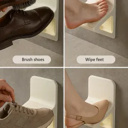 Tappetino per appoggiare i piedi per il bagno o il corridoio / Bianco crema