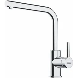 Set T114 Lavello in tectonite Franke SID 610 + Rubinetto FS 3230 / Beige