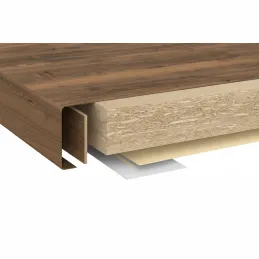 Piano di lavoro EGGER Rovere Halifax Stagno (Bordo ABS dritto) / H3176/ST37