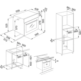 Forno da incasso FRANKE FMA 86 H TBK