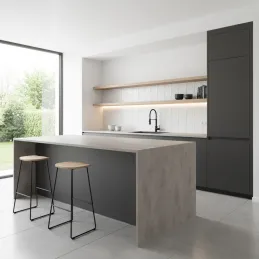 Piano di lavoro EGGER Chromix Argento / F638