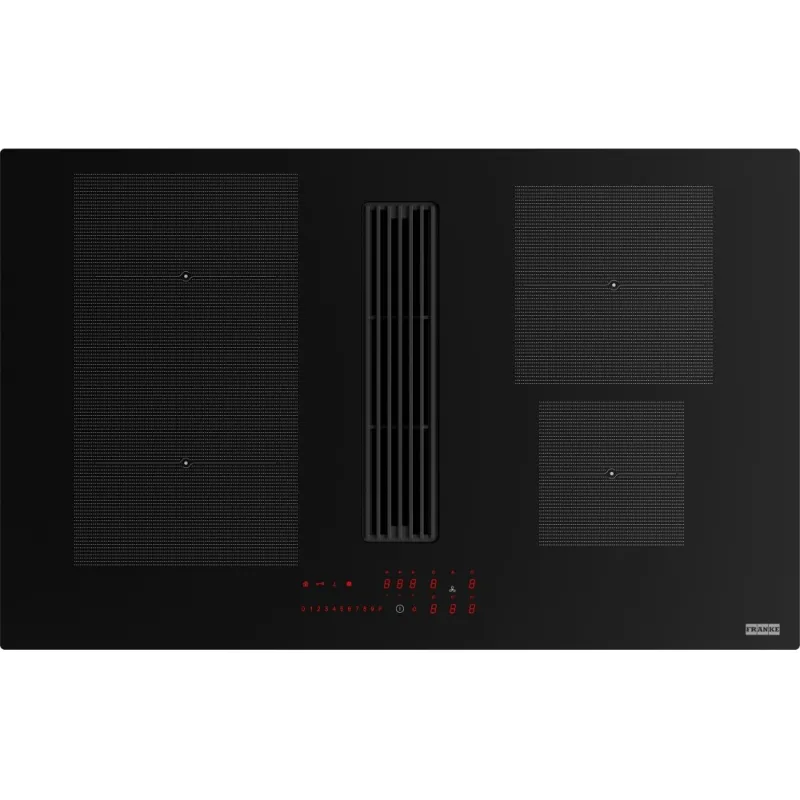 Cappa aspirante con piano cottura a induzione FMA 8381R HI / Nero