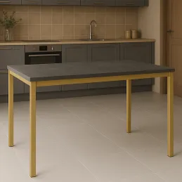 Struttura da tavolo DAVA / Oro opaco