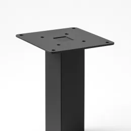Gamba da tavolo PLEX / Nero opaco