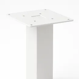 Gamba da tavolo PLEX / Bianco opaco