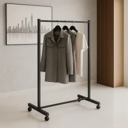 Appendiabiti STAND / Nero opaco