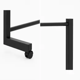 Appendiabiti STAND / Nero opaco