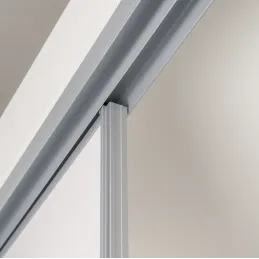 Doppio binario superiore MAXX / Bianco opaco